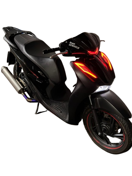 Illuminazione RGB su scooter